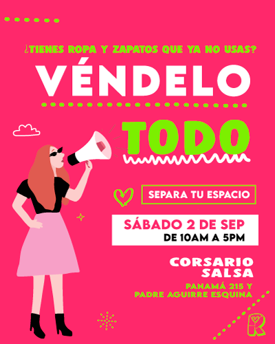 Feria Recyclada - Invitación Vendedores - 2 de septiembre 2023